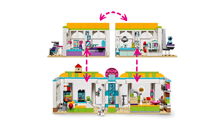 lego friends heartlake pet centre
