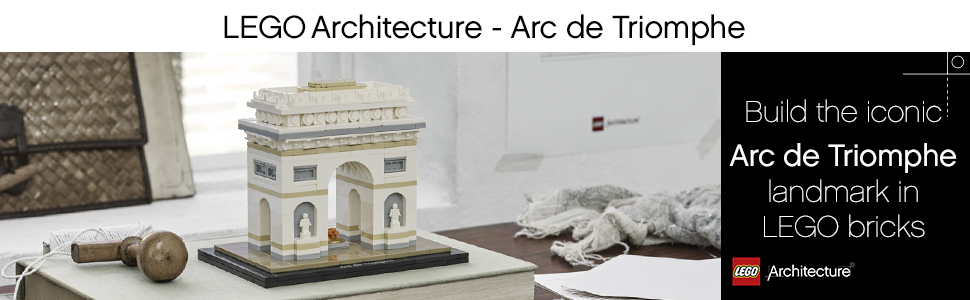 arc de triomphe lego architecture